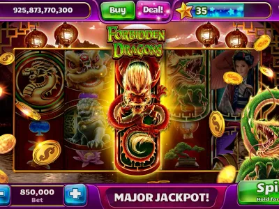 Sección de Slots y Juegos screenshot